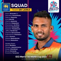 SL Team Squad for T20 WC 2022