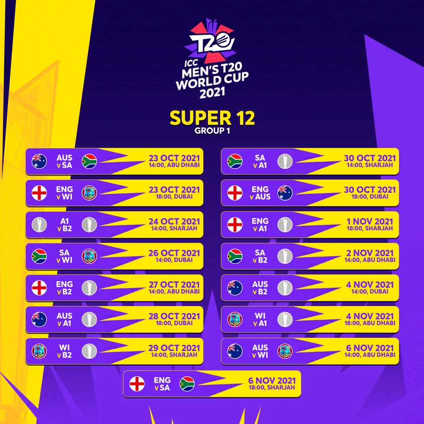 Icc t20 world cup 2021 live