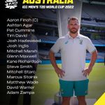 Aus team Squad for T20 World Cup 2022