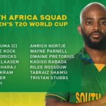 SA Team Squad for T20 WC 2022